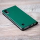 Шкіряний чохол книжка для телефону Samsung Galaxy A52s от Jk-case, зелений - зображення 4