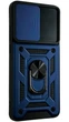 Чохол Camshield з кільцем-підставкою на OPPO A78 4G dark blue - зображення 2