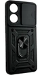 Чохол Camshield з кільцем-підставкою на OPPO A78 4G black - зображення 1