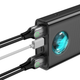 Повербанк портативний зарядний пристрій Power Bank Baseus Amblight 30000 mAh premium 65W 6A з Led дисплеєм та технологією QC3.0+PD3.0 Black - зображення 3