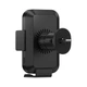 Автотримач Baseus Halo Electric Wireless Charging Car Mount 15W (SUDD000001) Black - зображення 2
