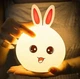 Дитячий Cіліконовий Нічник Світильник Лампа Кролик KS602 Rabbit Lamp - зображення 1