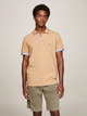 Koszulka polo męska Tommy Hilfiger Regular Fit MW0MW31567 M Khaki (8720644191378) - obraz 1