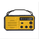 Фонарь кемпинговый KAYINOW 089 8000 mAh с динамо FM AM радио повербанком - изображение 3