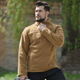 Кофта тактическая флисовая Han-Wild HW012 Sand Khaki S теплая толстовка - изображение 5