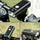 Фара велосипедная West Biking 0701257 метал Black - зображення 5