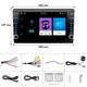 Магнитола 2 din HEVXM 8810-1 2/32 Base 1024*600 WI-FI Android GPS-навигация поддержка камеры заднего вида - изображение 8