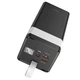 Внешний аккумулятор павербанк Hoco J86A Power Bank 50000 mAh 22.5W зарядное устройство с быстрой зарядкой - изображение 3