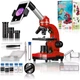 Мікроскоп Bresser Junior Biolux SEL 40x-1600x Red з адаптером для смартфона (8855600E8G000) - зображення 1
