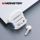 Бездротові Bluetooth TWS Навушники Monster XKT16 White, Білі - зображення 3