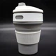 Склянка складна 350 мл, Silicon Magic Cup, Сіра - изображение 4