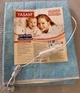 ​Электрическая простыня Yasam 120*160 см,100% натуральной х/б , электропростынь, электрическое покрывало голубое Турция - изображение 1
