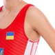 Трико для борьбы UKRAINE SP-Sport JY-6602 Цвет: Красный размер: 5XL, рост 180 - изображение 3