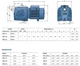 Насос відцентровий Pedrollo JSWm-1-AX-I, 0.55 kW (Італія) - зображення 3