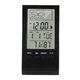 Годинник метеостанція Multi function Electronic Hygrometer CX-220 з термометром та гігрометром чорний - зображення 2