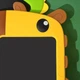 Графічний планшет для малювання LCD Giraffe 8.5 дюймів (yellow) - зображення 5