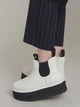 Женские зимние челси кожаные низкие UGG 265688871 40 (9US) 26 см Белые (1159791140) - изображение 3