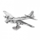 Металлический 3D-пазл конструктор Бомбардировщик B-17 Flying Fortress, Fascinations - изображение 1