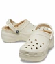 Женские сабо с мехом Crocs Classic Platform Lined Clog W 41 Бежевый 207938 - изображение 1