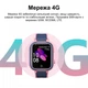 Дитячий телефон-годинник водонепрониуний з 4G з GPS-трекером BabyShark LT21 IP67 Wi-Fi Black - зображення 4