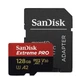Карта пам'яті microSDXC (UHS-1 U3) SanDisk Extreme Pro A2 128Gb class 10 V30 (R200MB/s,W90MB/s) (adapter) (SDSQXCD-128G-GN6MA) - изображение 1