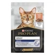 Вологий корм пауч для котів, які мешкають у поміщенні Pro Plan Housecat Adult Salmon 85 г (лосось) - зображення 1