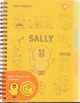 Тетрадь для записів YES Line Friends Sally А5 80 листів софт-тач - зображення 1