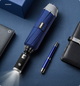 Парасоля складна автоматична з ліхтариком Zuodu (ZD002-LED) Blue - зображення 3