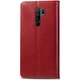 Шкіряний чохол-книжка GETMAN Gallant (PU) для Xiaomi Redmi Note 8 Pro Червоний - изображение 4