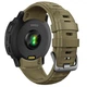 Ремешок для Garmin Instinct 2X Solar Tactical/ Instinct 2X Solar - Brown 26 мм Silicone 010-700011-38 - изображение 3