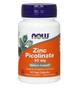 Микроэлемент Цинк NOW Foods Zinc Picolinate 50 mg 60 Caps - изображение 1