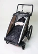 Теплий конверт Kaiser XL Too з флісу 105х46 см Чорно-кремовий (65763251) (4011863632518) - зображення 12