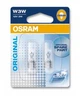 Указательные лампа накаливания OSRAM 2821-02B W3W 12V W2.1X9.5D 10X2 Blister - изображение 1