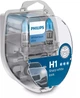 Комплект галогенових ламп PHILIPS 12258WHUSM H1 55W 12V P14,5s WhiteVisionULTRA +60% (3700K) - зображення 1