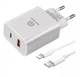 Мережевий адаптер PD USB / Type-C + кабель Type-C to Lightning - изображение 1