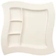 Тарілка для гриля/суші, з відділеннями NewWave Porzellan Villeroy & Boch 27 x 27 см (1025252855) - зображення 1