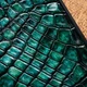 Чохол накладка зі шкіри крокодила Crocсo для Samsung S24 Plus пофарбований | Зелений - зображення 5