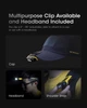 Налобный фонарь с клипсой на кепке и датчиком движения Nitecore NU11 - изображение 9