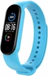 Ремінець Original Designe Xiaomi Mi Band 5 6 блакитний - изображение 3