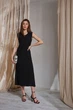Женское платье 2451 ТМ Triko Bakh 42-44 черный (2451_black_1) - изображение 8