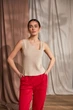 Женский топ 2461 ТМ Triko Bakh 48-52 кремовый (2461_creamy_1) - изображение 7