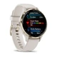 Смарт-годинник Garmin Venu 3S Soft Gold Stainless Steel Bezel with Ivory Case and Silicone Band (010-02785-04) - зображення 3