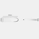 Флеш накопитель Jaster 64 Гб (USB 2.0, повышенная скорость, компактная флешка, металическая с кольцом для ключей) - Черная - изображение 2