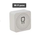 Смарт реле Wi-Fi DIY Smart Switch (220 В, 16A, 6 Pin, Android / iOS, голосове управління, розумний будинок, розумна розетка) - Білий - зображення 1