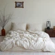 Комплект постільної білизни La Modno Stonewashed Cream 200x220 (200299) - изображение 2