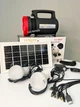 Універсальний ліхтар станція Luxury YJ-1902T 5W+22SMD 2 лампочки + Powerbank + Сонячна панель + ЗУ220В (3 режими свічення) - зображення 2