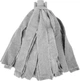 Насадка для швабры Eco Fabric из полосок микрофибры 160 г Серая (EF-0160-MS) - изображение 4