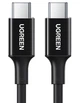 Кабель UGREEN US300 Type-C - Type-C 100W 5A Cable 2 m Black (80372) - изображение 1