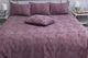 Комплект покривало та наволочки Tag tekstil Gloria violet 240x250 - зображення 2