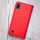 Шкіряний чохол книжка для телефону Huawei Honor 9X (China) від Jk-case, червоний - зображення 2